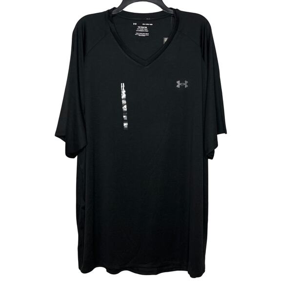 Under Armour Men 4XL Loose Fit Tech Tee V Neck Short Sleeve - Picture 1 of 6
